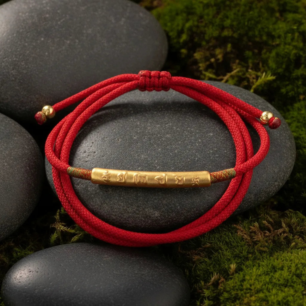 Bracelet Chance Éternelle Argent 925 Mantra Om Mani Padme Hum