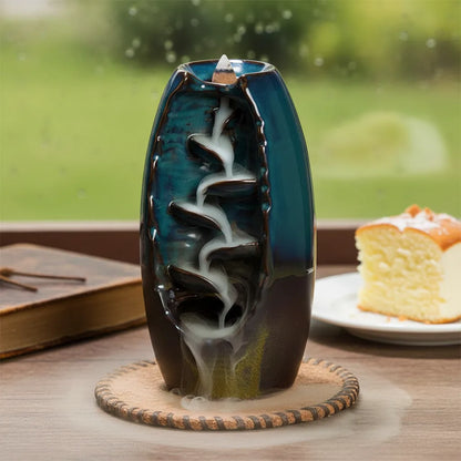 Brûleur Encens Cascade Zen Céramique