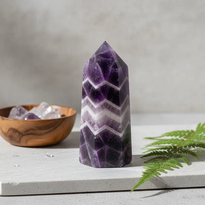 Pointe Améthyste Chevron : Brisez Vos Schémas