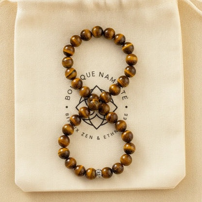 Bracelet Oeil de Tigre : Confiance & Protection