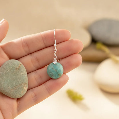 Boucles d'oreilles Amazonite Apaisement