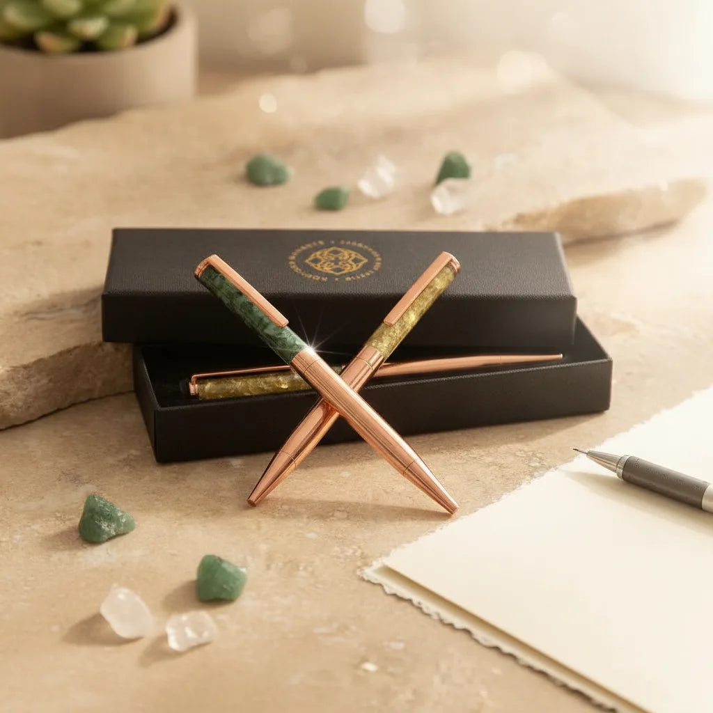Stylos de Manifestation Cristallins : Attirez Vos Désirs