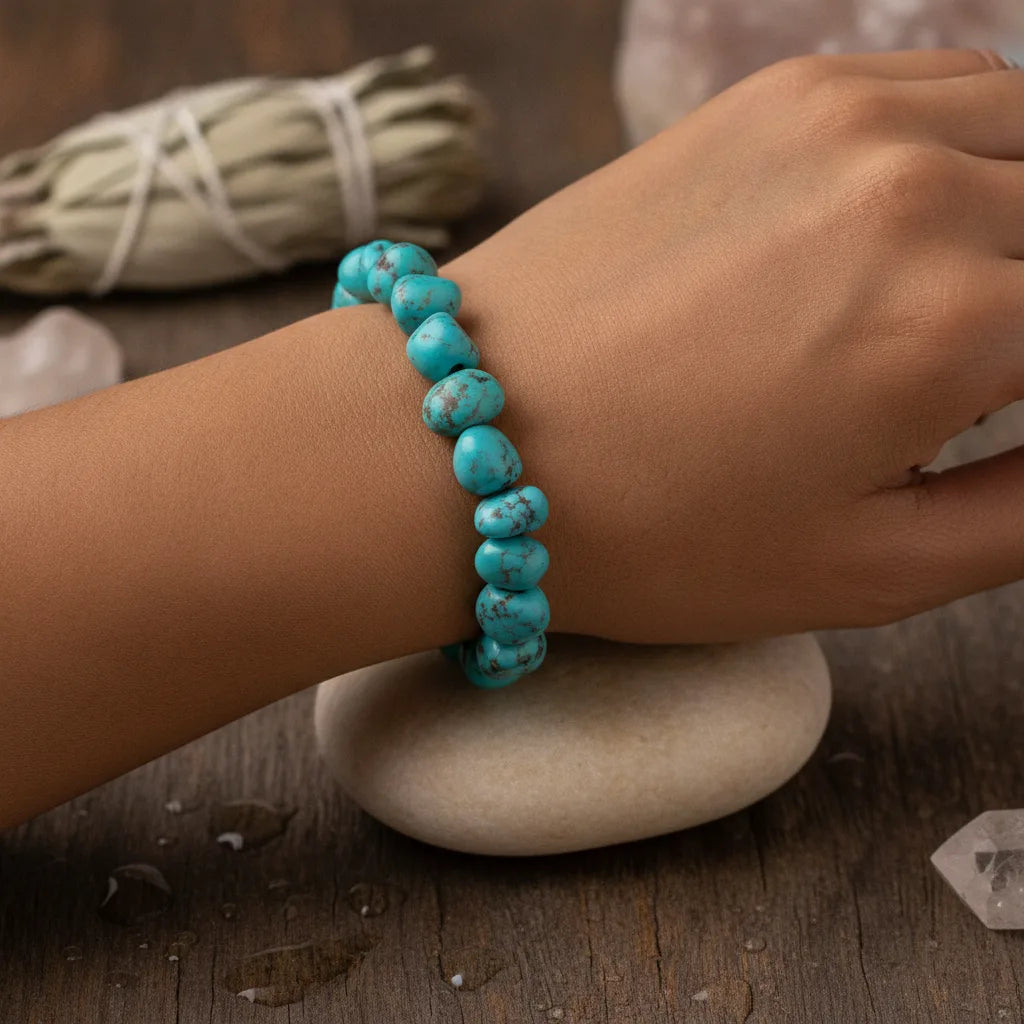Bracelet Turquoise Impériale Charme
