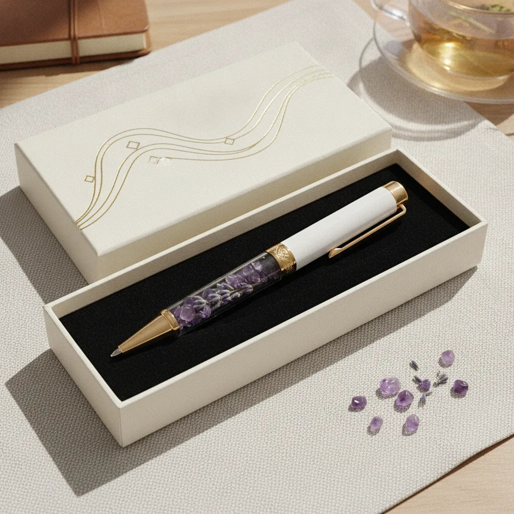 Stylos de Manifestation Cristallins : Attirez Vos Désirs
