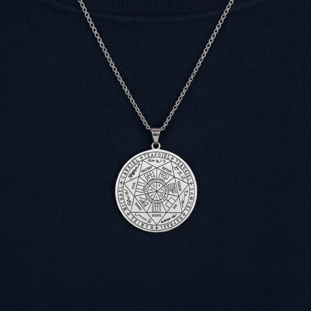 Pendentif Sceau des 7 Archanges : Protection Spirituelle