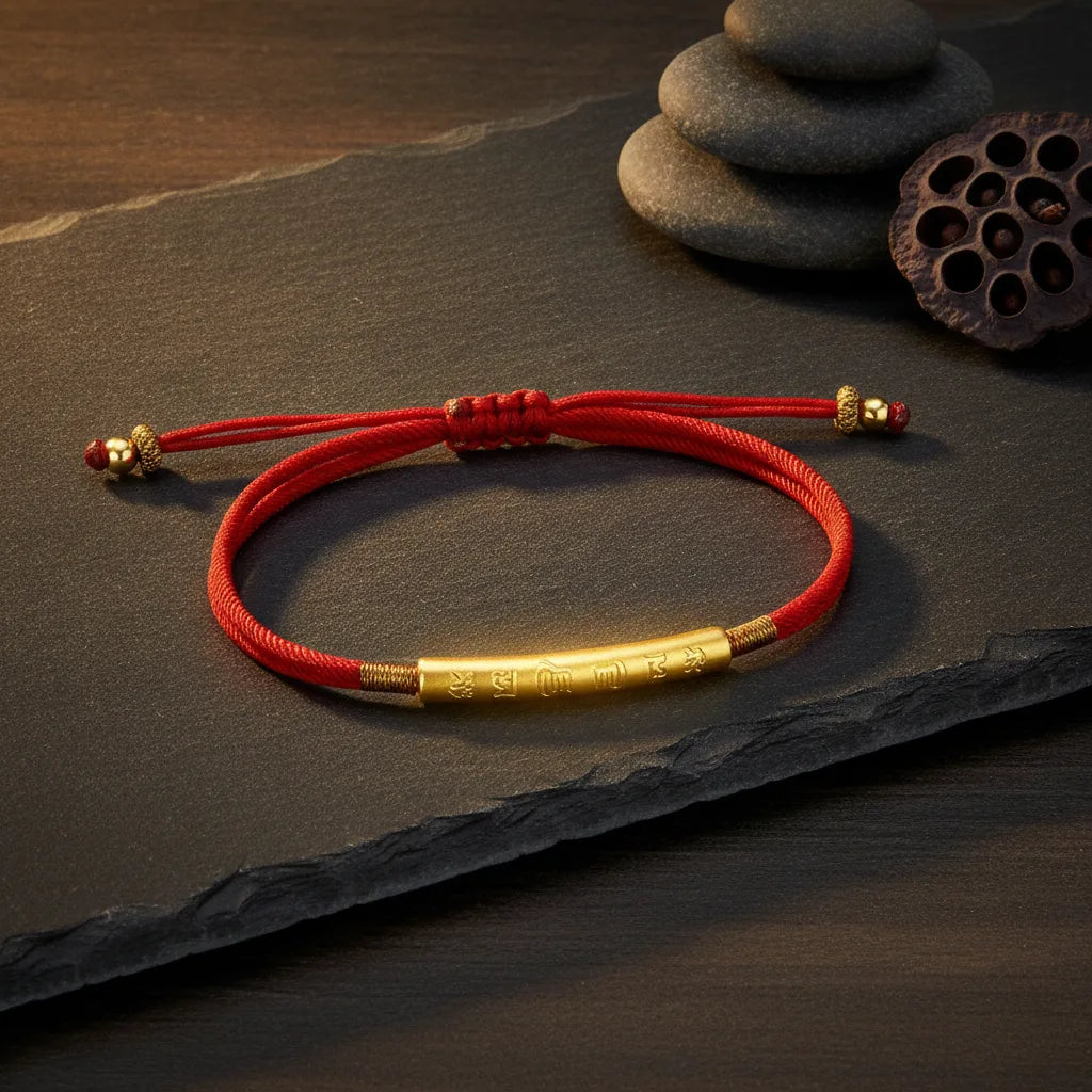 Bracelet Chance Éternelle Argent 925 Mantra Om Mani Padme Hum