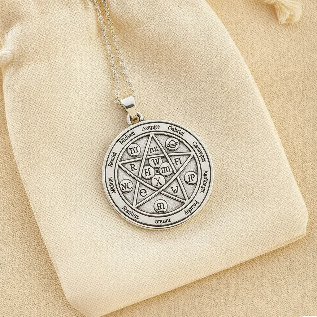 Pendentif Sceau des 7 Archanges : Protection Spirituelle